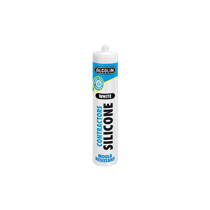 Alcolin Contractors Silicone White 260 Ml