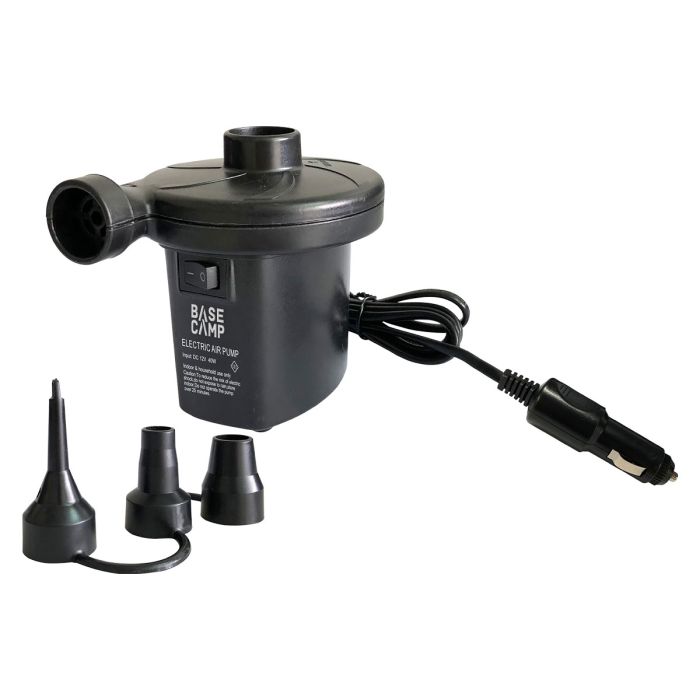 Basecamp Portable Dc Electric Air Pump 3 Nozzles